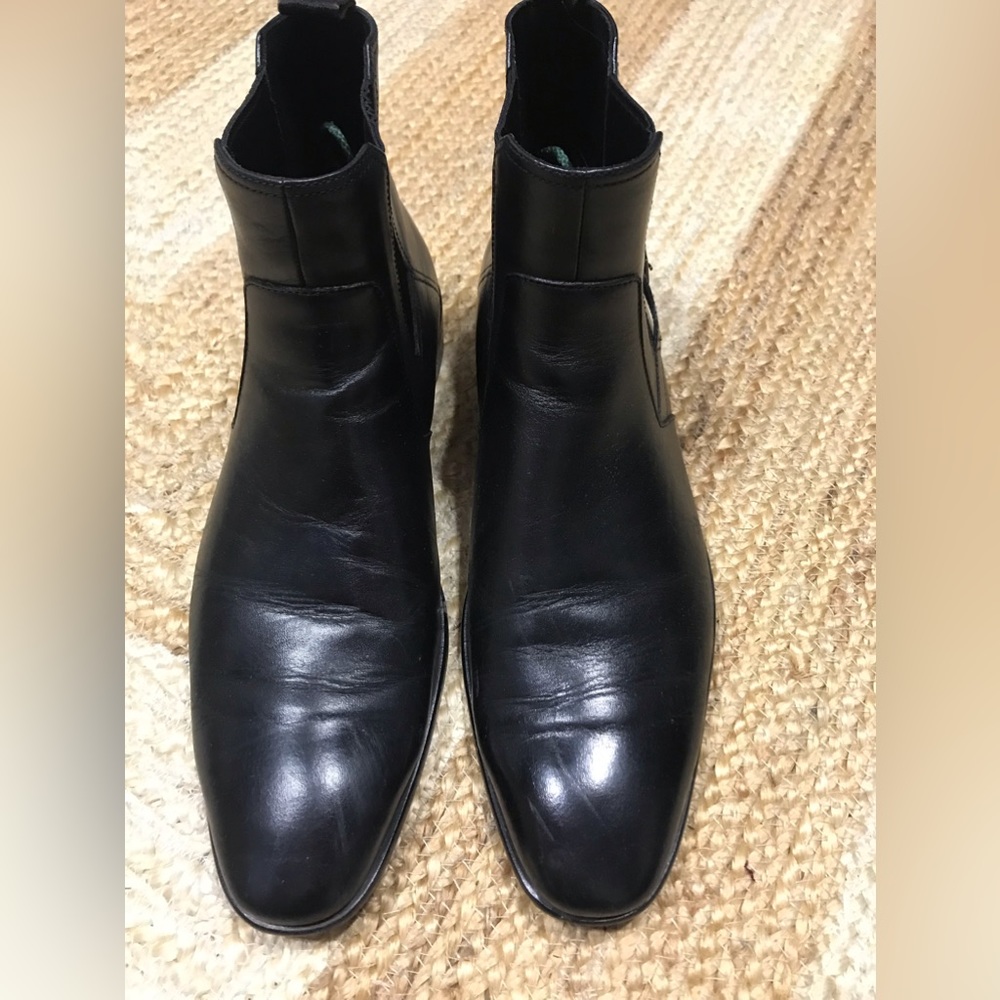 Hugo Boss Leather Boots